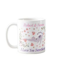 Cute Personalized Cat Valentine Giff