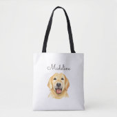 Cute Personalized Dog Canvas tas (Voorkant)