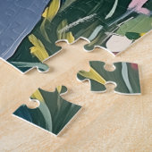 Cute Personalized Easter Bunny Puzzle (Côté)