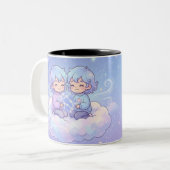 Cute Personalized Gemini Zodiac Mug (Devant gauche)