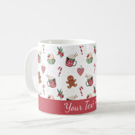 Cute Personalized Gingerbread Mug Koffiemok