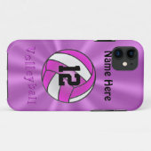 Cute Personalized iPhone 5S Volleyball Hoesjes (Achterkant (horizontaal))