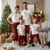 Cute Personalized “Merry Christmas” Family T-Shirt