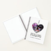 Cute Personalized Photo Sketchbook Notitieboek (Binnen)