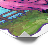 Cute Personalized Pig Sty Room Poster (Hoek)