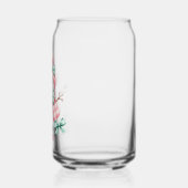 Cute Personalized Pink Snowman (Gauche)