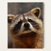 Cute Personalized Racoon Planner (Achterkant)