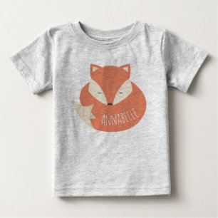 Cute Personalized Sleeping Fox
