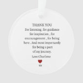 cute personalized thank you love  (devant)