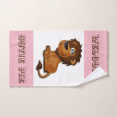 Cute Personnalisable Cutie Pie Serviette À Main (Serviette à main)