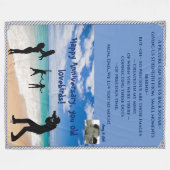 Cute personnalisable Jeu de couverture en polaire (Devant (Horizontal))