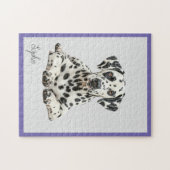 Cute personnalisé Dalmatie Jigsaw Puzzle Puzzle (Horizontal)