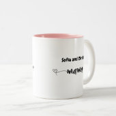 Cute Personnalisé Mère Mug Femmes Cadeau Simple (Devant droit)