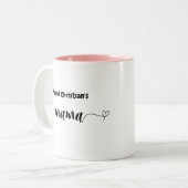 Cute Personnalisé Mère Mug Femmes Cadeau Simple (Devant gauche)