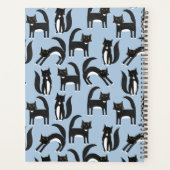 Cute personnalisée en noir et blanc Tuxedo Chat (Dos)