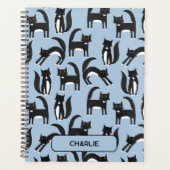 Cute personnalisée en noir et blanc Tuxedo Chat (Devant)