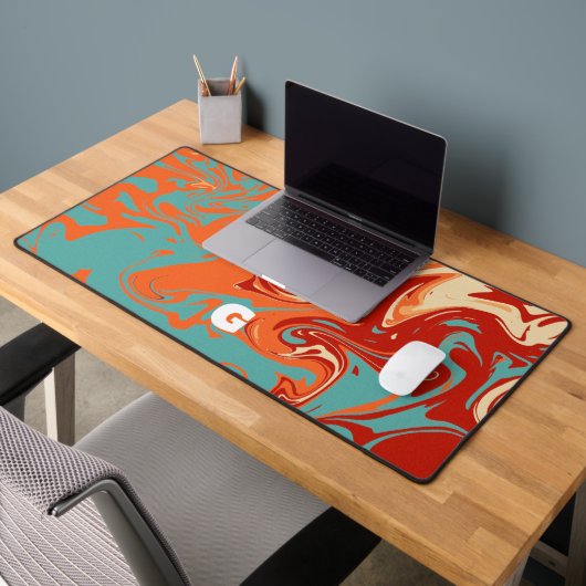 Cute Personnaliser Pastel Marbel (Bureau 2)