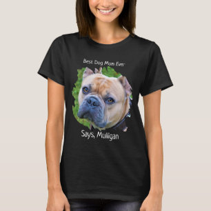 Cute Pet Dog Photo - Hondenliefhebber Best Dog Mam T-shirt