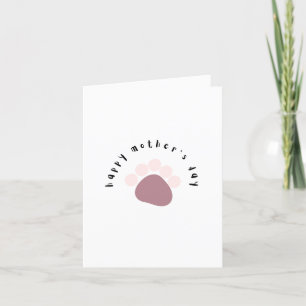 Cute Pet mama-Moederdag kaart