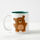 Cute Petit Carton Ours Mug (Gauche)