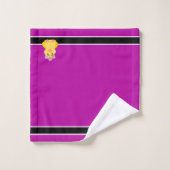 Cute Petite Fille Canards Enfants (Gant de toilette)