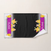 Cute Petite Fille Canards Enfants (Serviette à main)