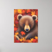 Cute Petite Ourse toile Imprimer (Recto)