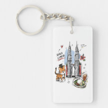 Cute Petronas-toren Kuala Lumpur Doodle Art