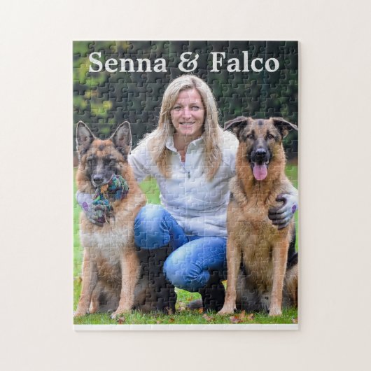 Cute Pets Puzzle Personalized (Vertical)