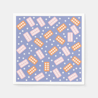 Cute Pharmacy Tech Paper Napkins Servet