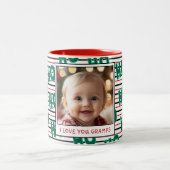 Cute Photo Christmas Mug (Centre)