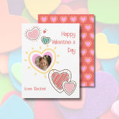 Cute Photo Heart Classroom Carte Saint-Valentin