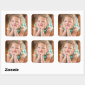 Cute Photo Merry kerstviare Stickers (Vel)
