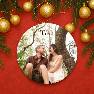 Cute Photo Ronde Sticker