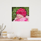 Cute Photo Yearly Calendar 2023 Poster (Cuisine)