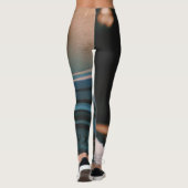 Cute Piano Artwork Leggings (Achterkant)