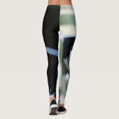 Cute Piano Artwork Leggings (Achterkant)