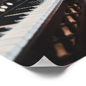 Cute Piano Design Poster (Hoek)