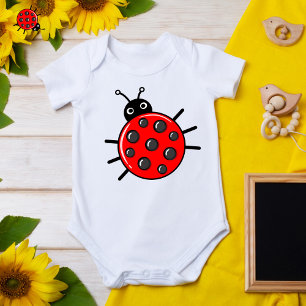 🐞 Cute pickleball Baby Bodysuit