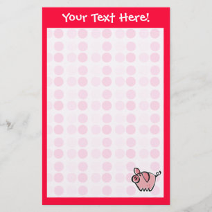 Cute Pig Briefpapier