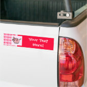 Cute Pig Bumpersticker (Op Truck)