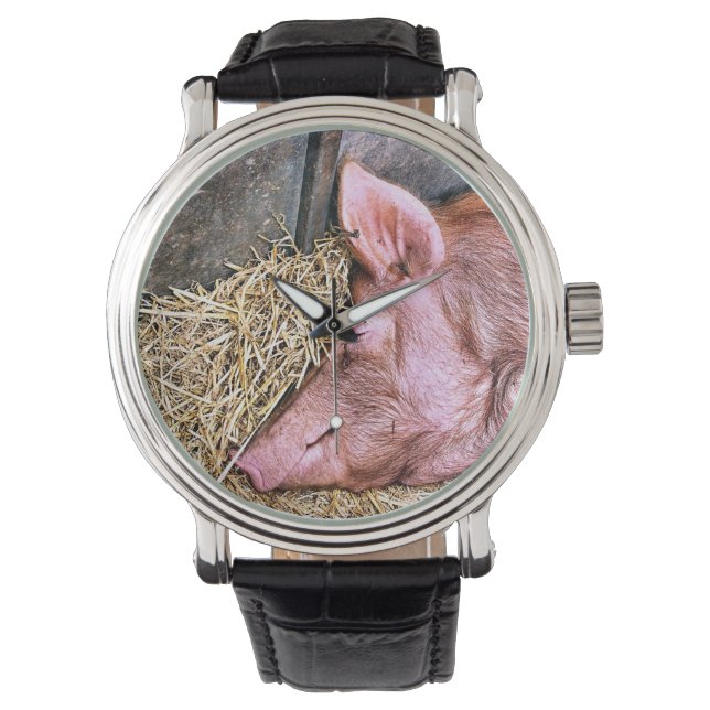 CUTE PIG HORLOGE (Voorkant)