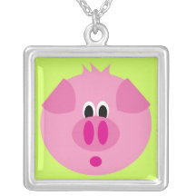 Cute Pig Ketting