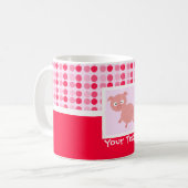 Cute Pig Koffiemok (Voorkant links)