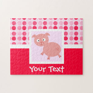 Cute Pig Legpuzzel