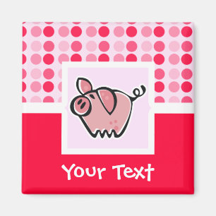 Cute Pig Magneet