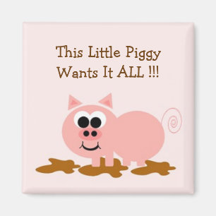 Cute Pig Magnet Magneet