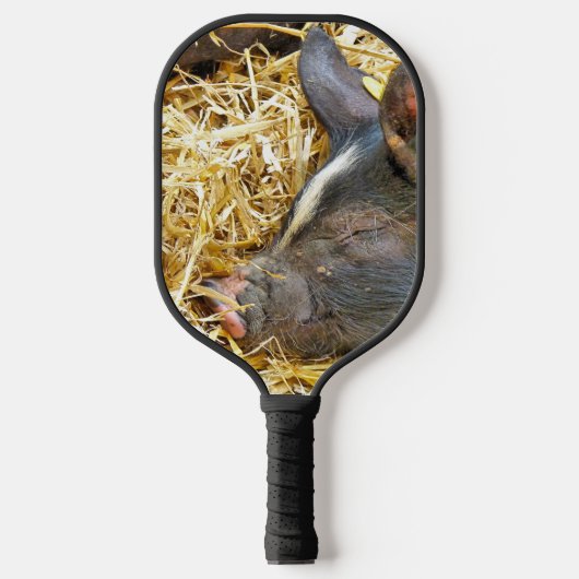 CUTE PIG PICKLEBALL PADDLE (Voorkant)