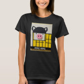 Cute Pig Piggie Oink Oink 48 T-shirt (Voorkant)