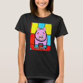 Cute Pig Piggie Oink Oink Premium_3 T-shirt (Voorkant)